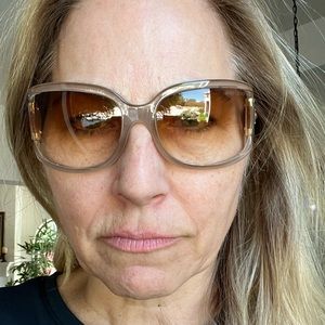 Jimmy Choo oversized sunglasses